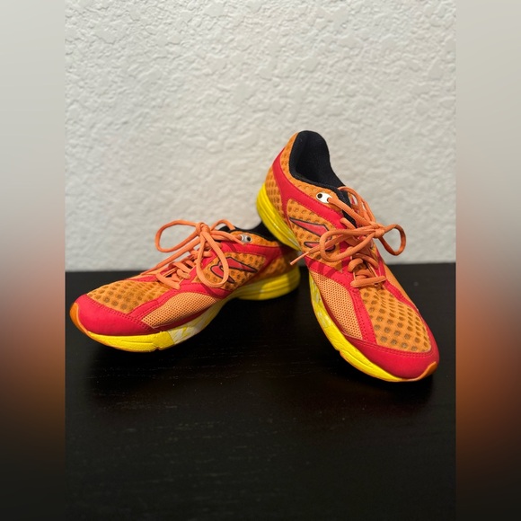 Newton Other - Newton Motion 12 Minimalist Athletic Running Shoes Orange Mens Size 9 US